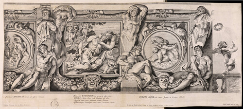 Orfeo y Eurídice, Diana y Endimión, rapto de Europa