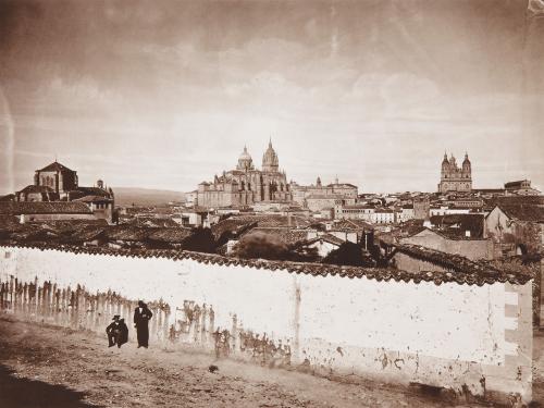 Vista panorámica de Salamanca desde la calle del Grillo