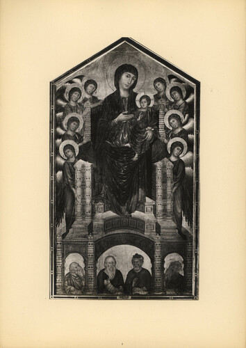 La Vergine in trono col Bambino e Santi (Maesta)
