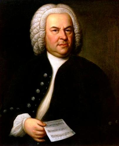 Overtura da orchestra con oboe, corni da caccia, violini obbligati, viola, bajo [Música manuscrita] / di Giovanni Batta. Bach.