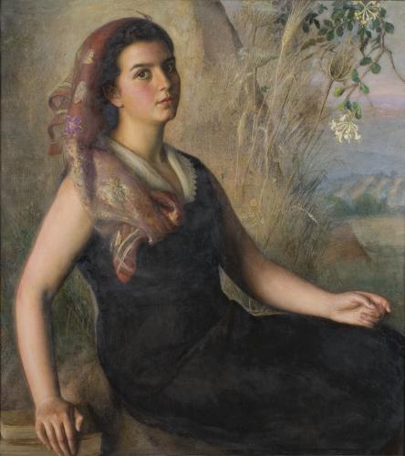 Retrato de la hija del pintor